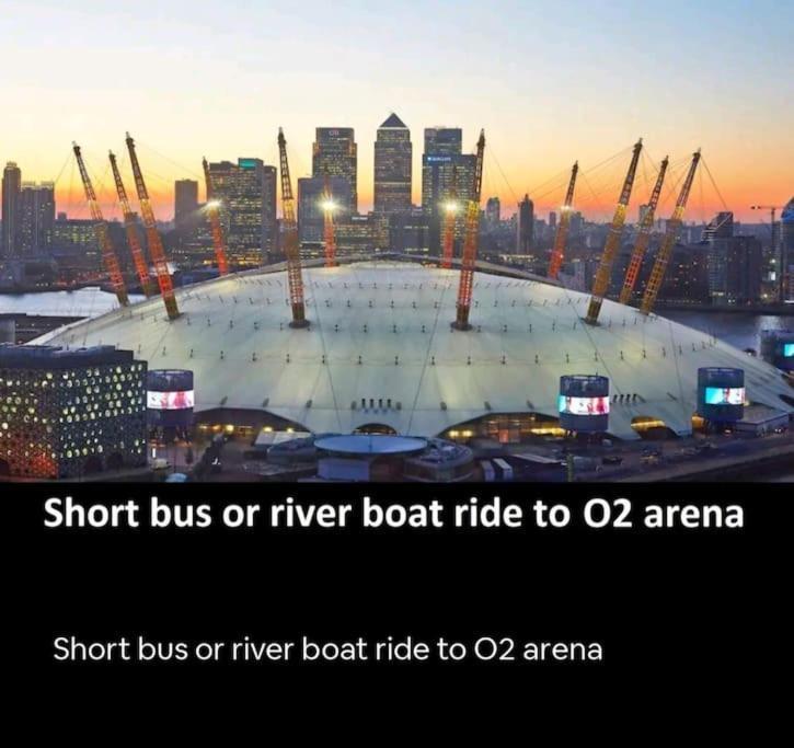 Snuggle Inn - Riverside Apartments - Views Over Looking London River Thames, Close To O2 Arena, London Excel, London City Airport, Thames Clipper- River Boat Service, Woolwich Ferry, Onsite Parking, Twin Room Option Available Ngoại thất bức ảnh